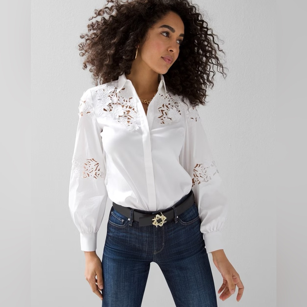 Buy 2 - Get 1 FREE - 
Embroidered Poplin Shirt